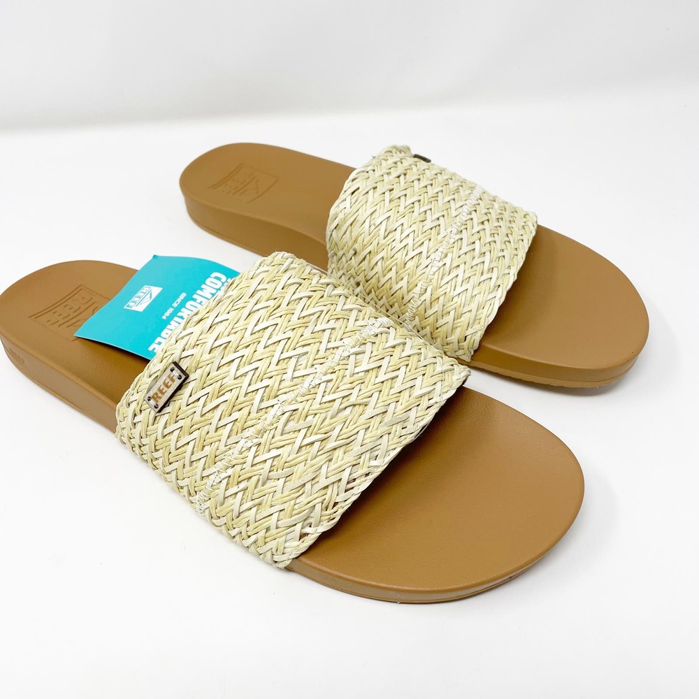 REEF CUSHION SCOUT BRAIDS SANDALS FOR WOMEN Size 11 NWT Mules - Picture 2 of 6